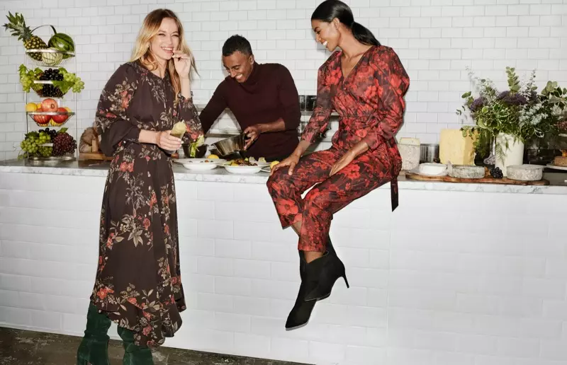 H&M konzentriert sich auf Prints für die Weihnachtskampagne 2019