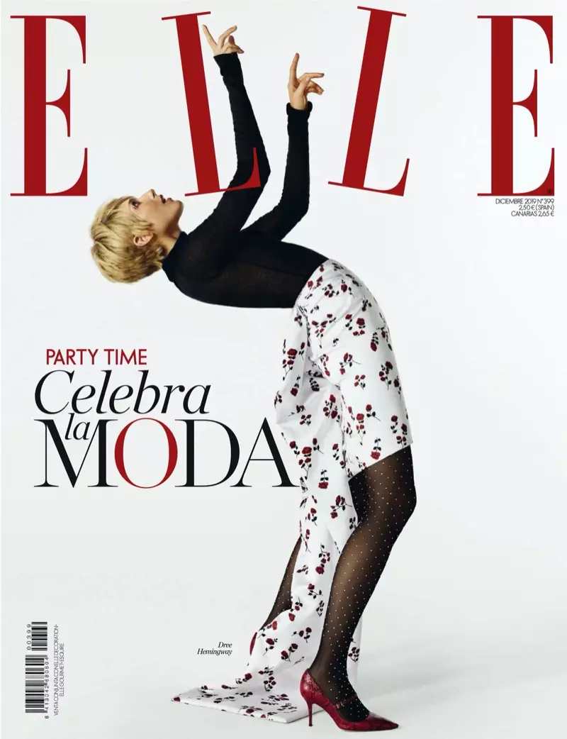 Dree Hemingway pozira u Paco Rabanneu za ELLE Spain