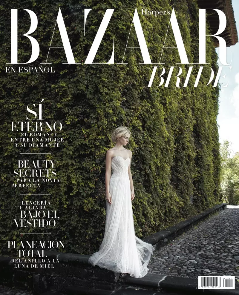 Emily Senko incanta per Bazaar Latin America Bride di Tigre Escobar