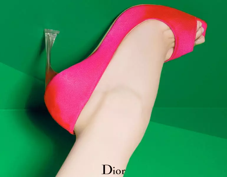 Observación de zapatos: zapatos de tacón Dior Colorful Cruise 2014