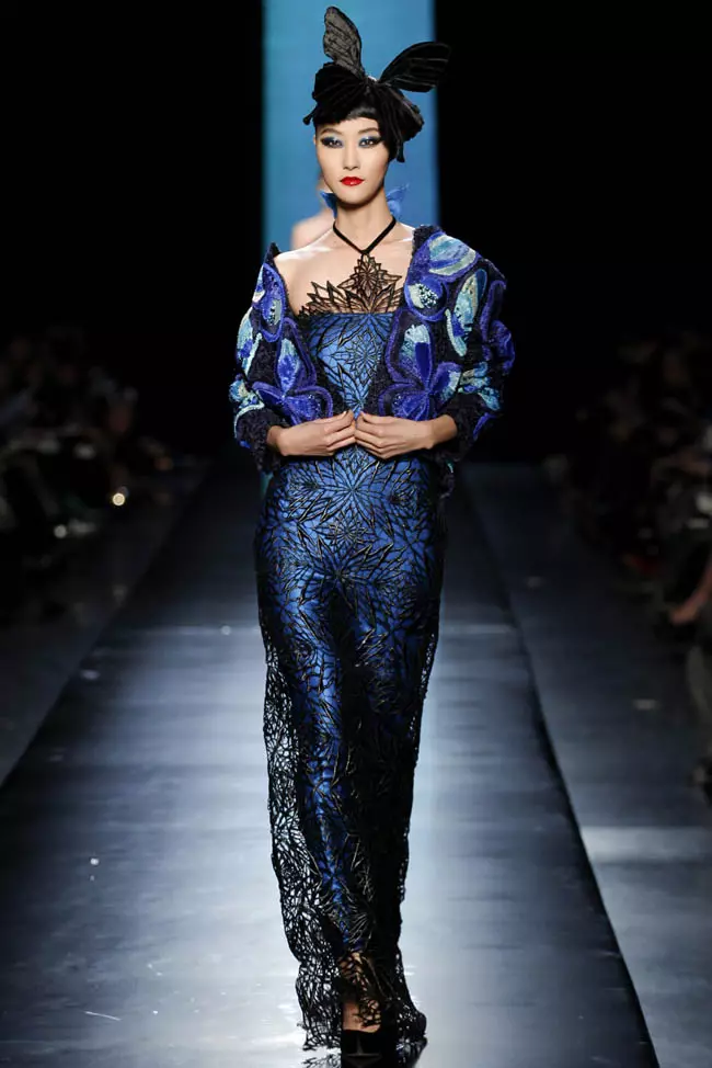 Jean Paul Gaultier Haute Couture Caij nplooj ntoos hlav/Lub caij ntuj sov 2014