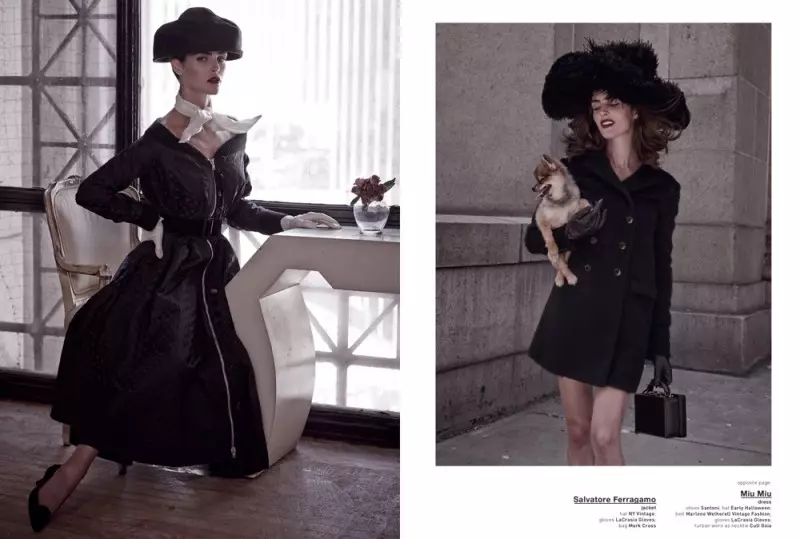 Hilary Rhoda & Lauren Hutton zijn Americana voor Muse door Mariano Vivanco