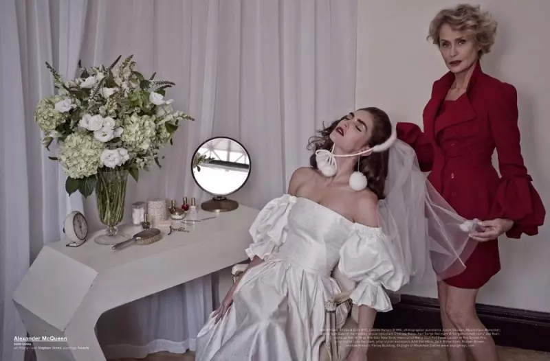 Hilary Rhoda & Lauren Hutton Are Americana for Muse by Mariano Vivanco