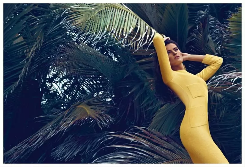 Isabeli Fontana é unha Golden Girl para a portada de marzo de Vogue Latinoamérica por Koray Birand