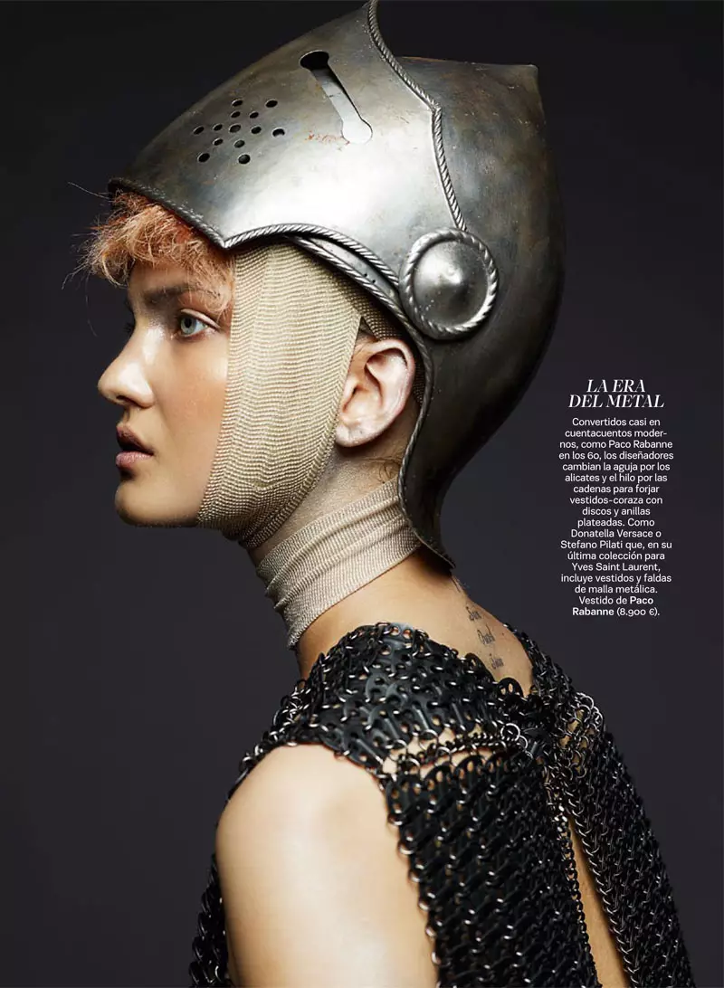 Satoshi Saikusa captura la fantasia medieval amb Ella Kandyba i Nadine Ponce per a S Moda setembre de 2012