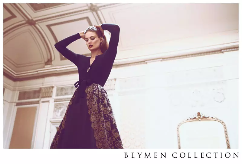 Michelle Buswell ได้รับ Glam ในโฆษณา Beymen Collection ฤดูใบไม้ร่วง 2013 โดย Koray Birand