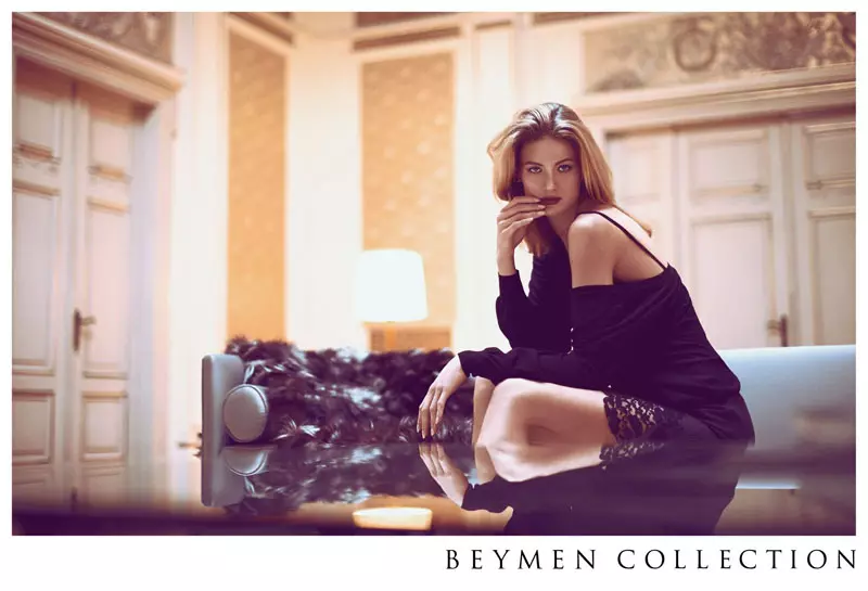 Michelle Buswell obtén glamour nos anuncios da colección Beymen de outono de 2013 de Koray Birand