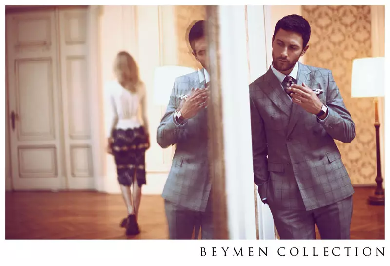 Мишель Басуэлл в рекламе Beymen Collection Fall 2013 от Корая Биранда