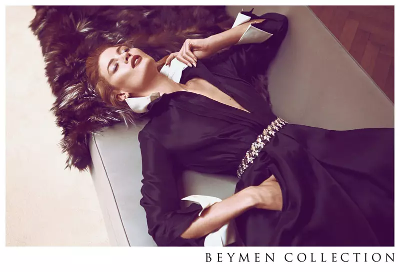 Michelle Buswell diventa glamour negli annunci della collezione Beymen dell'autunno 2013 di Koray Birand