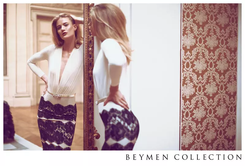 Michelle Buswell 在 Koray Birand 的 Beymen Collection 2013 秋季廣告中大放異彩