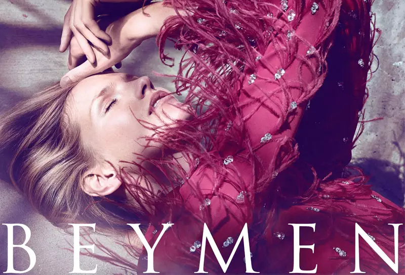 Katrin Thormann Fronts Beymen Fall 2013 Ads by Koray Birand