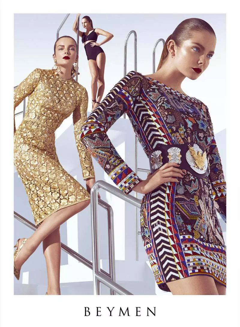 Eniko Mihalik Gets Glam для Beymen Spring 2014 Ads by Koray Birand