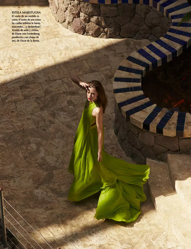 Valeria Garcia poserer for Asa Tallgard i Vogue Mexico august 2013