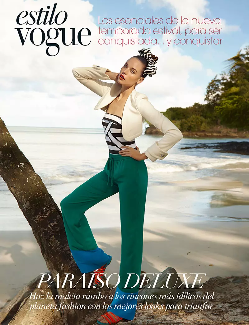 Valeria Garcia posiert für Asa Tallgard in der Vogue Mexico August 2013