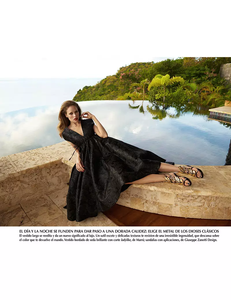 Valeria Garcia Poses ho an'i Asa Tallgard ao amin'ny Vogue Mexico Aogositra 2013