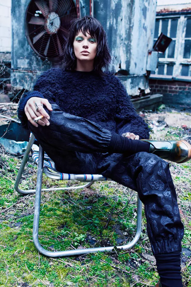 Isabele Rocks Cutting Edge Style para sa Elle Norway ni Jorgen Gomnes