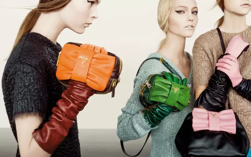 Prada Fall/Winter 2007 Campaign with Sasha Pivovarova