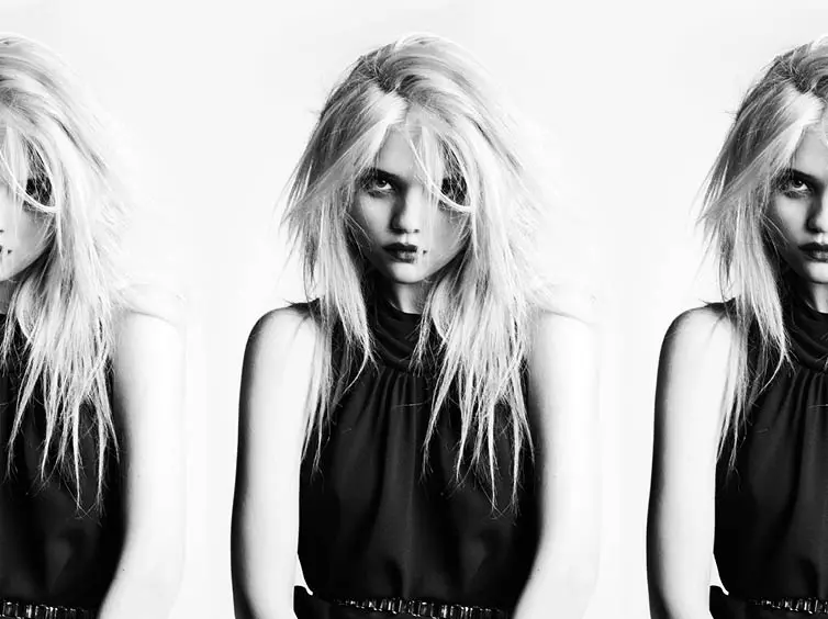 Модель Sky Ferreira передосінньої колекції Saint Laurent 2013 від Hedi Slimane