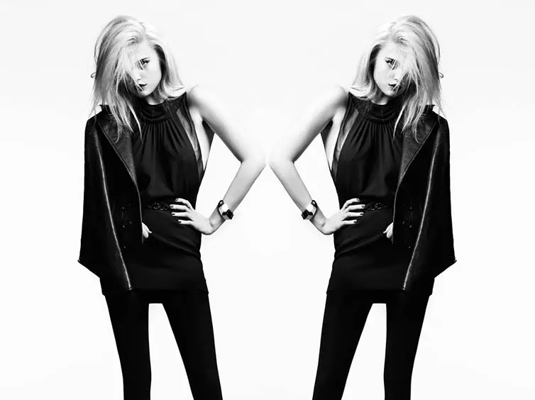 Sky Ferreira Models Saint Laurent's Pre-Fall 2013 Collection av Hedi Slimane