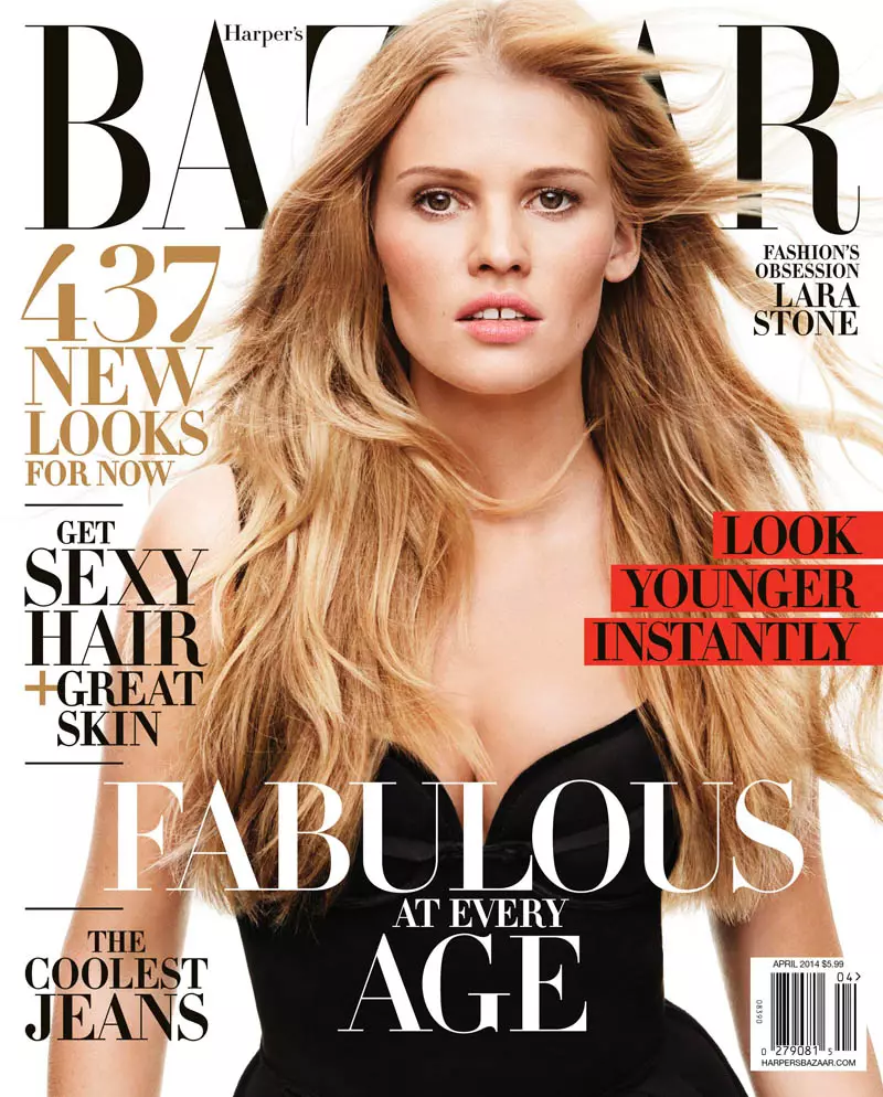 Lara Stone katab Harper's Bazaari, avab 2009. aasta võõrutusravi