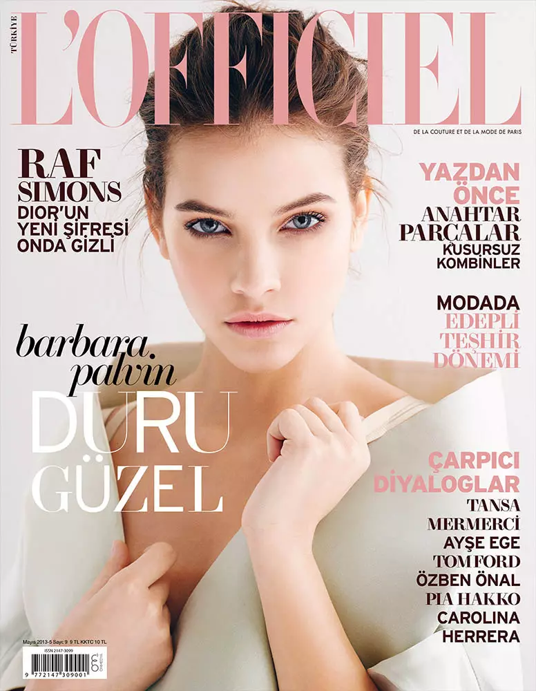 Barbara Palvin nastopi v L'Officiel Turkey maja 2013, snemanje naslovnice Emre Guven