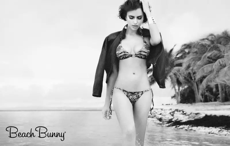 Irina Shayk protagoniza a campaña de primavera de 2014 de Beach Bunny