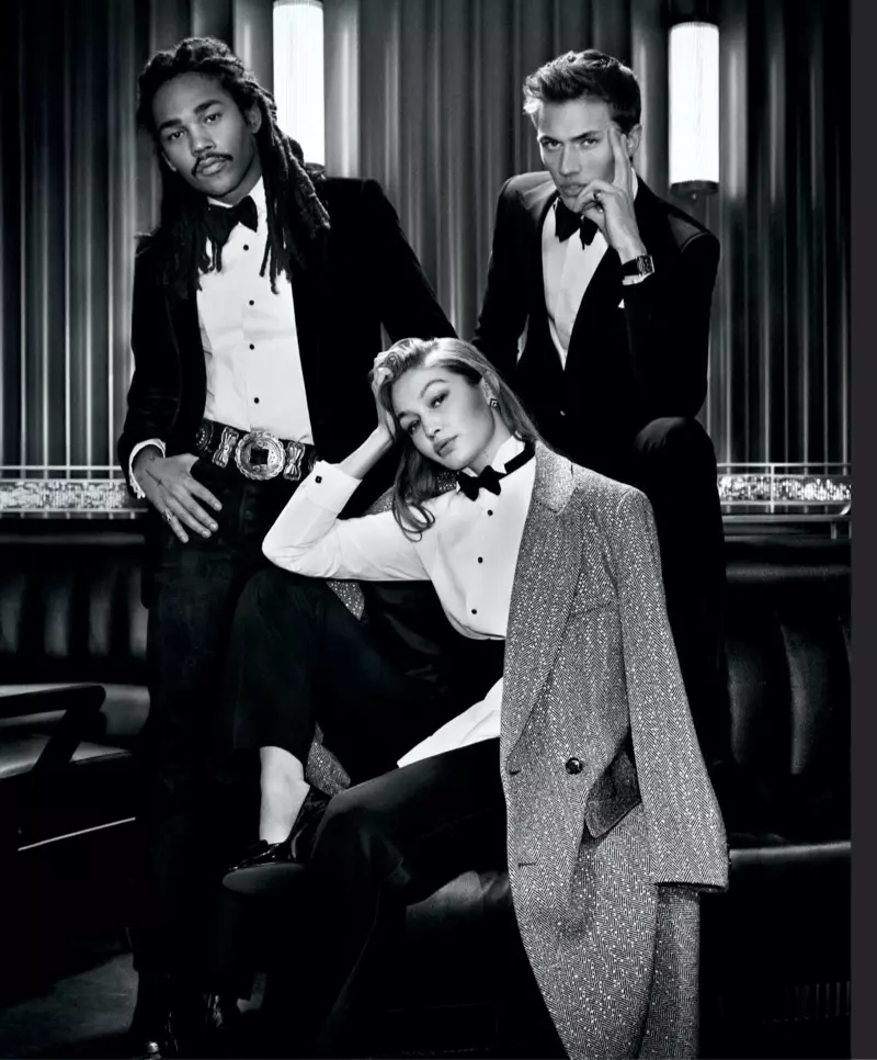 Gigi Hadidi Ralph Lauren Ralph ká Club lofinda Campaign