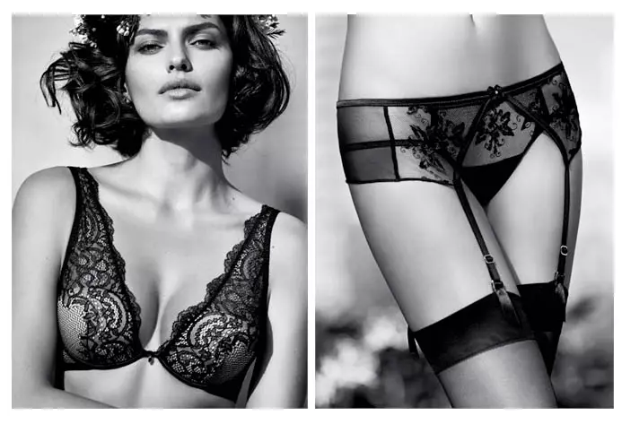 Intimissimi වසන්ත/ගිම්හාන 2014 ව්‍යාපාරය සඳහා Alyssa Miller Wows