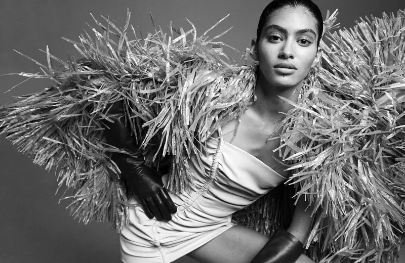 Antonella Delgado posiert in neuen Saison-Looks für Vogue Arabia