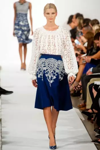 Oscar de la Renta Frühjahr 2014 | New Yorker Modewoche