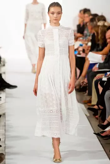 Oscar de la Renta Earrach 2014 | Seachtain Faisin Nua Eabhrac