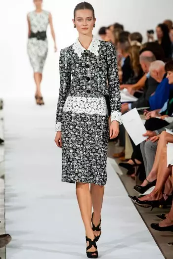 Oscar de la Renta Earrach 2014 | Seachtain Faisin Nua Eabhrac