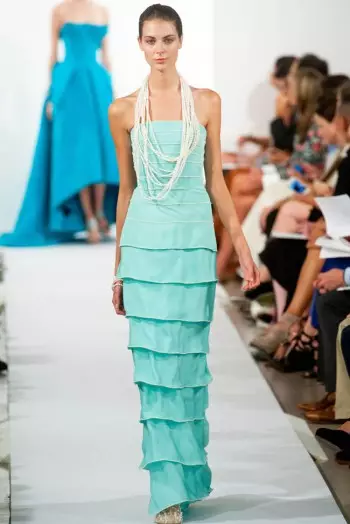 Oscar de la Renta Earrach 2014 | Seachtain Faisin Nua Eabhrac