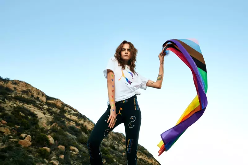 Кампанія Cara Delevingne PUMA Pride 2021