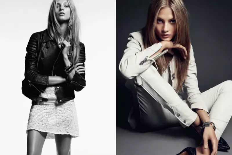 Anna Selezneva Ngaso kanggo Kampanye Musim Semi Hunkydory 2013 dening Marcus Ohlsson