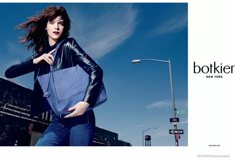 Botkier Handbags 2014 យុទ្ធនាការផ្សាយពាណិជ្ជកម្មរដូវស្លឹកឈើជ្រុះ/រដូវរងា