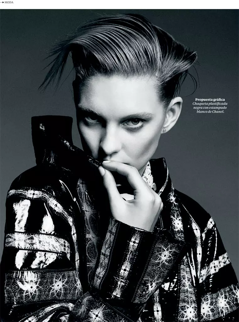 Patricia Van der Vliet Models por David Roemer en El Pais Semanal