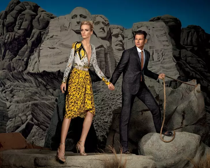 Daria Strokous je Hitchcockova heroina za Americana Manhasset Spring 2014