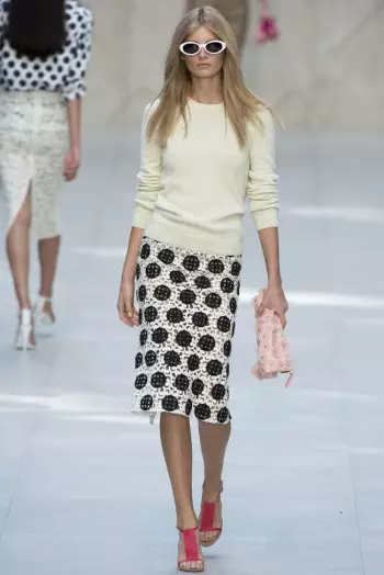 Burberry Prorsum orisun omi 2014 | London Fashion Osu