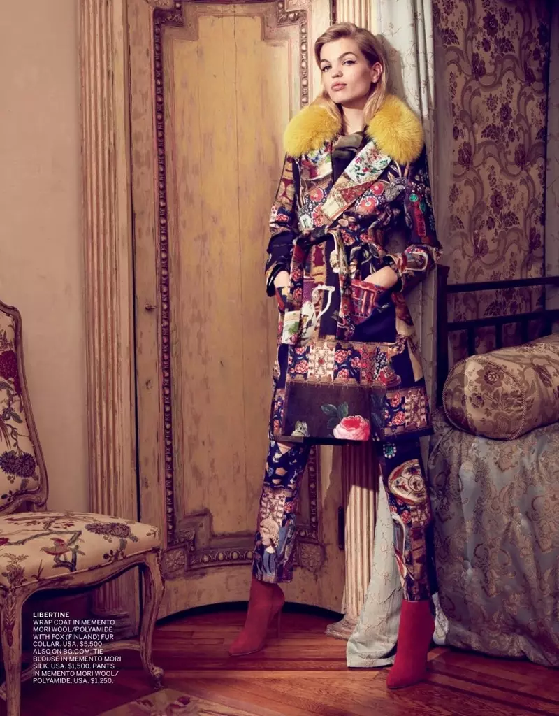 Tinanggap ni Daphne Groeneveld ang Autumn Style sa Bergdorf Goodman