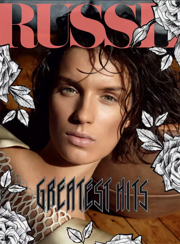 Marte Mei Van Haaster ropt 'Flashdance' op foar Russh's desimber/jannewaris Cover Shoot