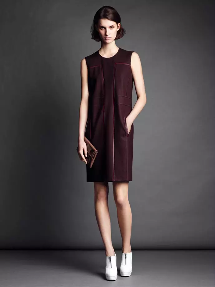 Marte Mei Van Haaster for Strenesse Gabriele Strehle Fall 2012 Collection