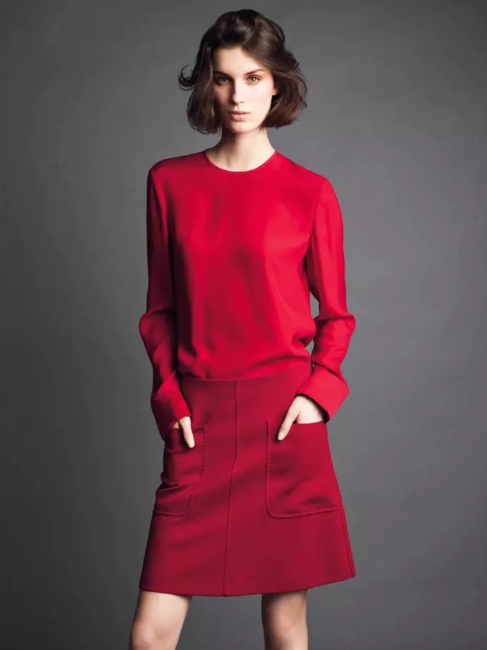 Marte Mei Van Haaster para sa Strenesse Gabriele Strehle Fall 2012 Collection