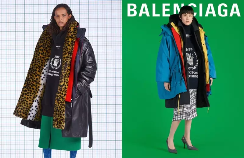 Balenciaga ngaluncurkeun kampanye usum gugur-usum 2018