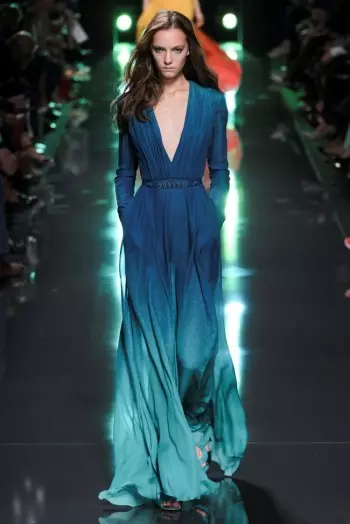 Elie Saab Gwanwyn 2015: Cariad Tanddwr