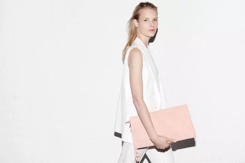 Suvi Koponen ආකෘති Zara මැයි 2013 Lookbook