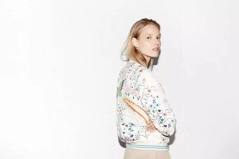 Suvi Koponen 模特 Zara 2013 年 5 月 Lookbook