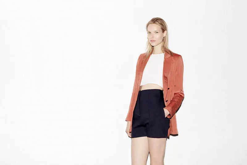 Suvi Koponen Models Zara 2013 m. gegužės mėn. lookbook