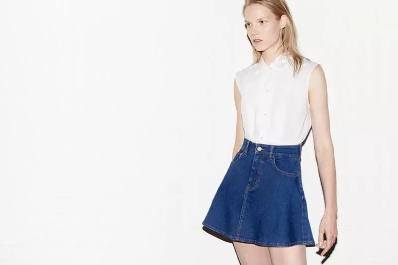 Amamodeli we-Suvi Koponen Zara May 2013 Lookbook