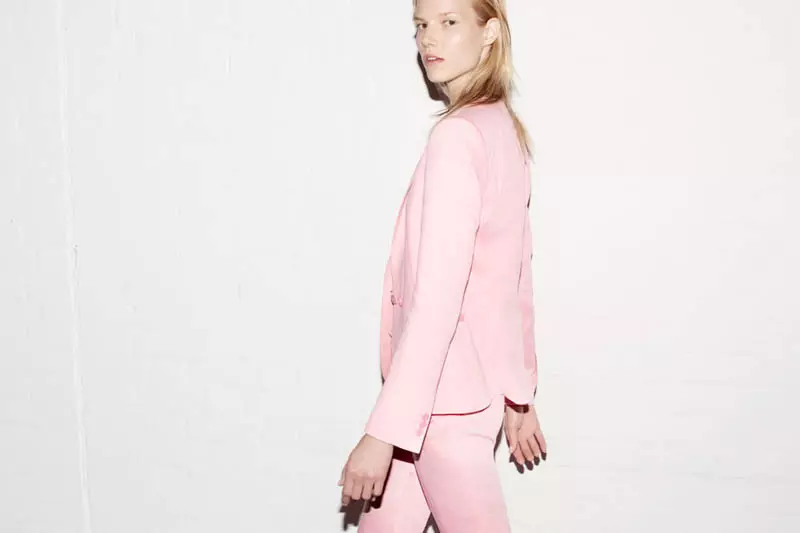 Suvi Koponen Models Zara May 2013 Lookbook